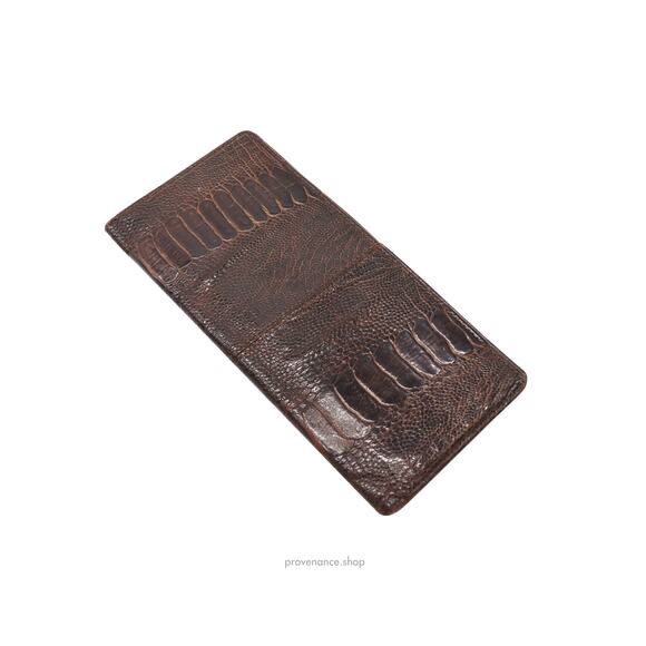 🔴 Givenchy Long Wallet - Ostrich Leather - Picture 3 of 6
